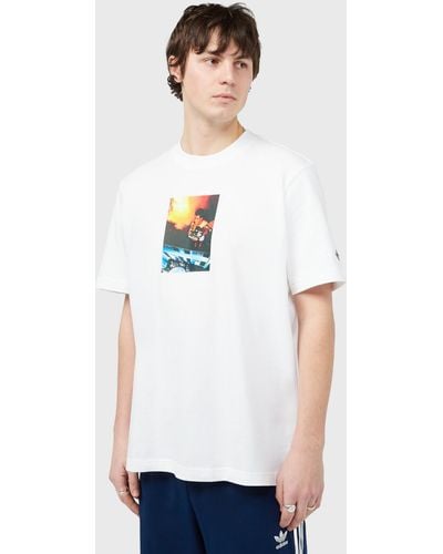 adidas Originals Skate Pic T-Shirt - Blau