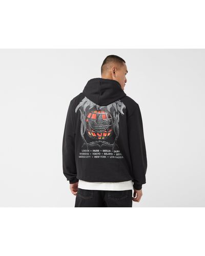 adidas Originals Flames Concert Hoodie - Black