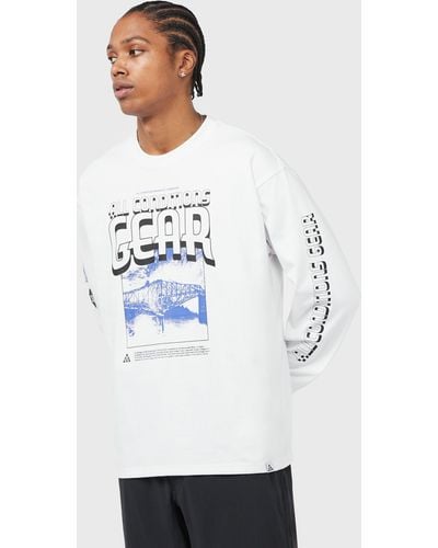 Nike Acg Long Sleeve Dri-fit T-shirt - White