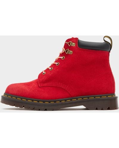 Dr. Martens 939 Suede Boot - Rot