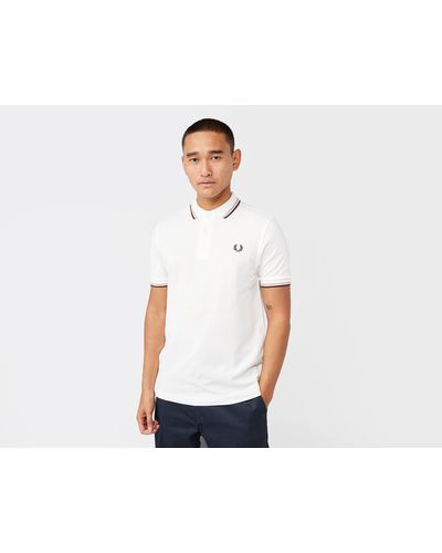 Fred Perry Twin Tipped Polo Shirt - Blau