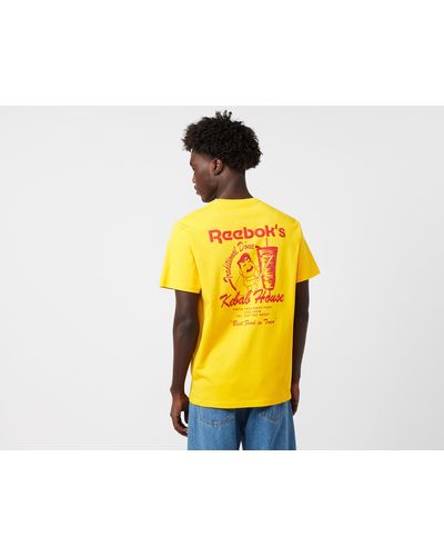 Reebok Bab T-shirt - Size? Exclusive - Yellow