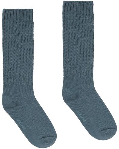 Skims Slouch Socks - Blue