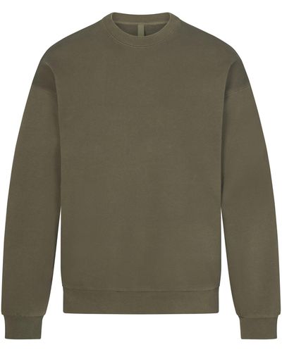 Skims Relaxed Crewneck - Green