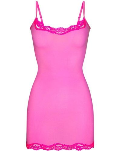Skims Slip Dress - Pink