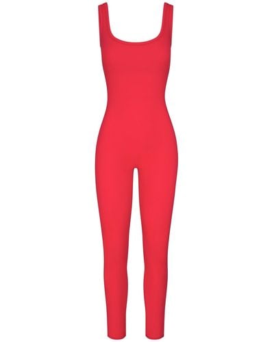 Skims Tank Catsuit (bodysuit) - Red