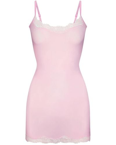 Skims Slip Dress - Pink