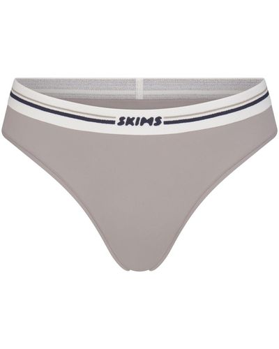 Skims Logo Bikini - Gray