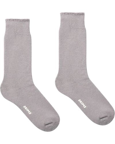 Skims Lounge Socks - Gray