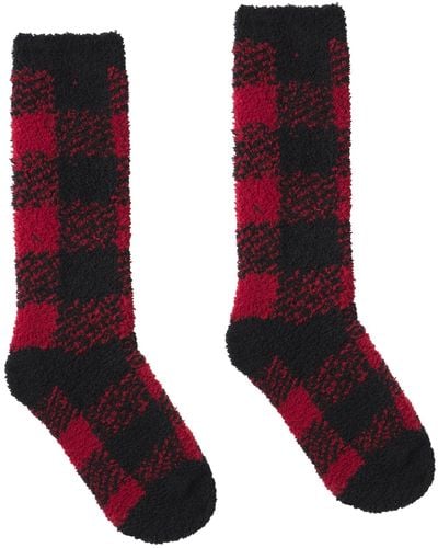 Skims Knit Socks - Red