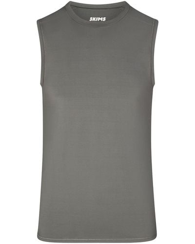 Skims Muscle Tank Top - Gray