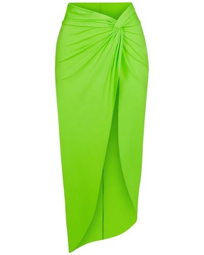 Skims Sarong Skirt - Green