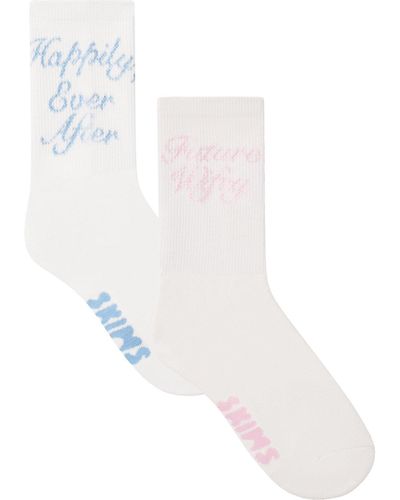 Skims Bridal Sock 2-pack - White