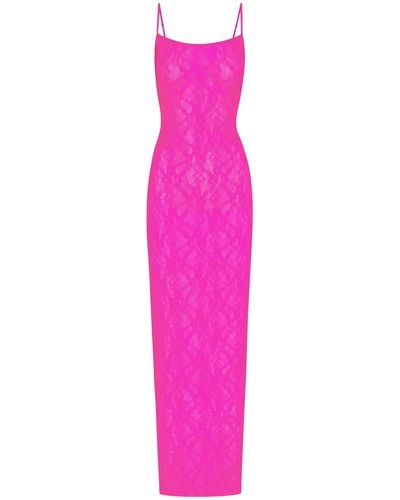 Skims Cami Top Long Dress - Pink