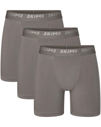 Skims 3-pack Boxer Brief 5" - Gray
