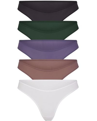 Skims Cheeky Brief 5-pack - Multicolor