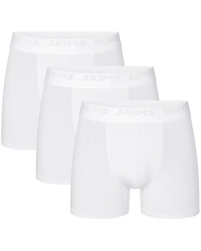 Skims 3-pack Boxer Brief 3" - White