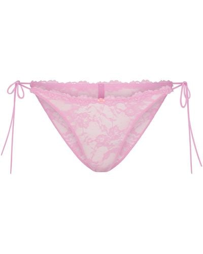Skims Tie Side Bikini - Pink