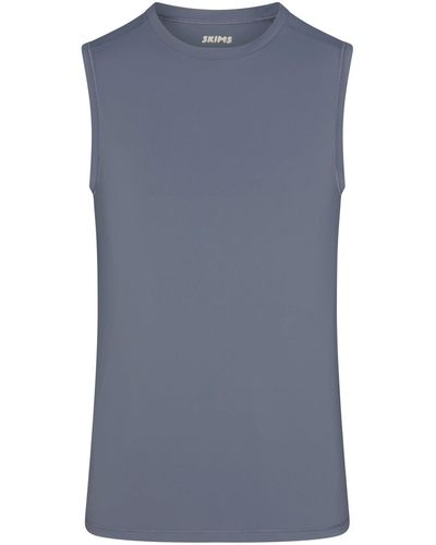 Skims Muscle Tank Top - Blue
