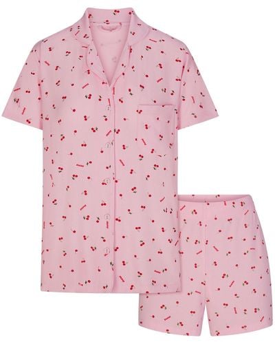Skims Short Pajama Set - Pink