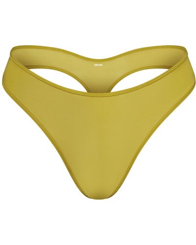 Skims Dipped Thong - Yellow