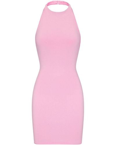 Skims Halter Mini Dress - Pink