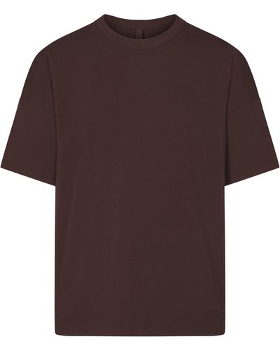 Skims Oversized T-shirt - Brown