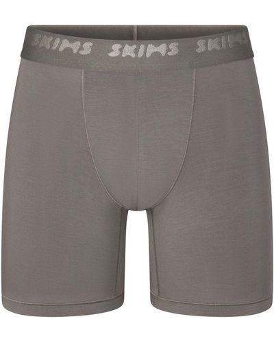 SKIMS STRETCH MENS 5 BOXER BRIEF 3-PACK, OBSIDIAN in 2023