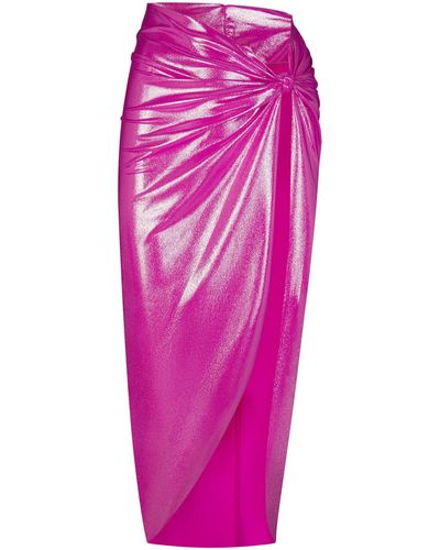 Skims Sarong Skirt - Pink