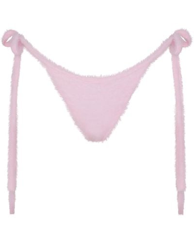 Skims Tie Side Thong - Pink
