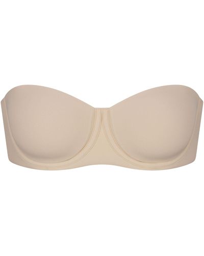 SKIMS NWT Ultra Fine Mesh Strapless Bra Mahogany Size 38D - $36 New With  Tags - From Ashley