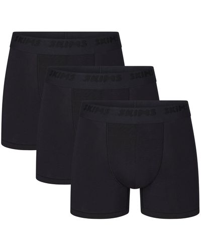 Skims 3-pack Boxer Brief 3" - Black