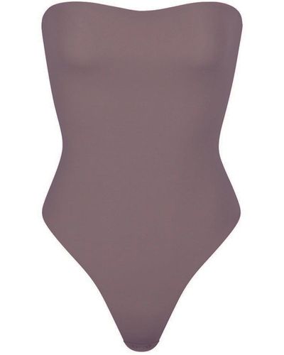 Skims Strapless Bodysuit - Purple