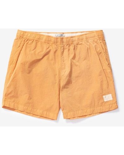 C.P. Company Eco-chrome R Short Swim Shorts - Orange