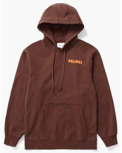 Palmes Bloody Hooded Sweatshirt - Brown