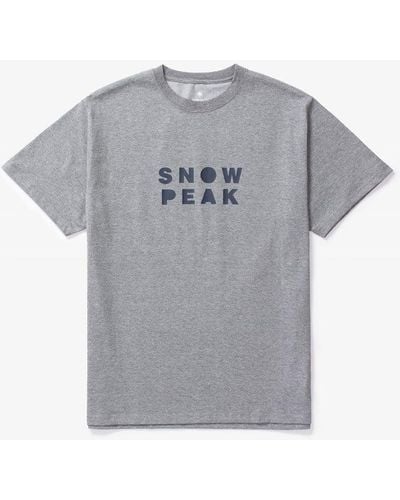 Snow Peak Snowpeaker T-shirt Camper - Grey