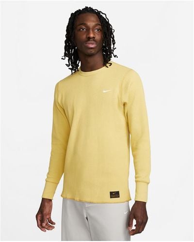 Nike Waffle Long Sleeve Top - Yellow