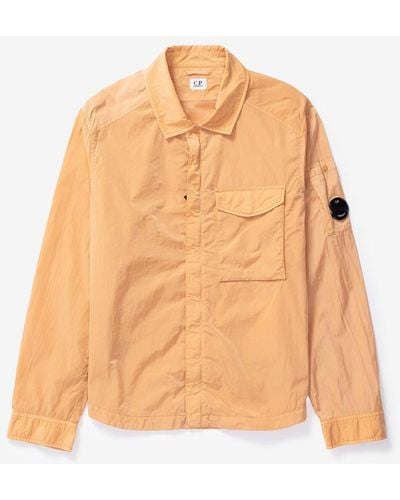C.P. Company Chrome-r Pocket Overshirt - Orange