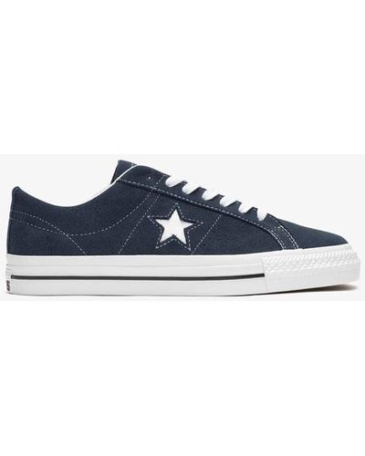 Converse One Star Pro Classic Suede - Blue
