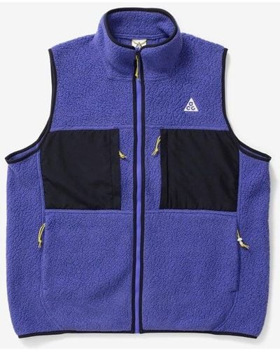 Nike Acg Arctic Wolf Vest Persian Violet - Blue