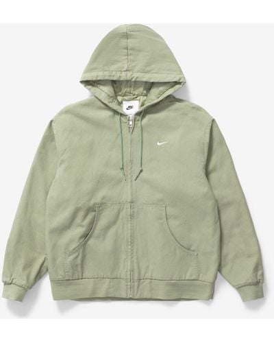 Nike Life Padded Hooded Jacket - Green