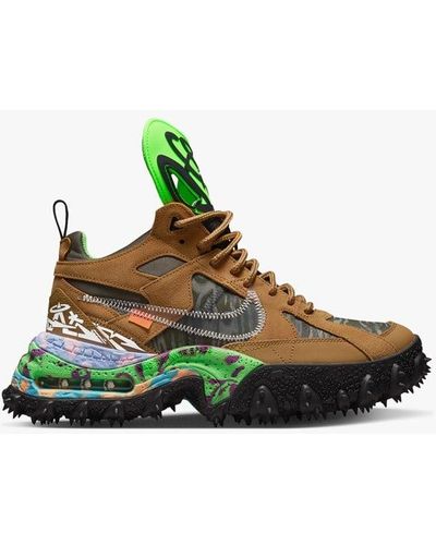 NIKE X OFF-WHITE X Off-white Air Terra Forma Sneakers - Brown