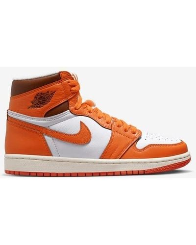 Nike Air 1 High Og "starfish" Shoes - Orange