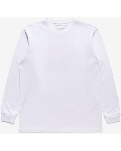 Maharishi Hikeshi Long Sleeve T-shirt - White