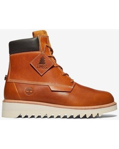 Timberland 6 Inch Boot X Nina Chanel Abney - Brown