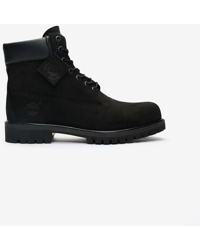 Timberland Premium Chunky-sole Leather Boots - Black