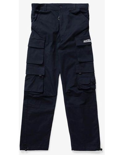 Martine Rose Pulled Cargo Trouser - Blue