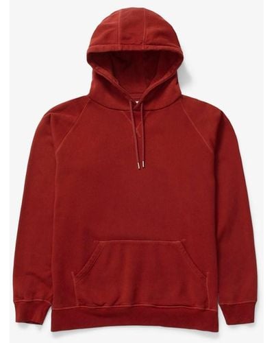 Pop Trading Co. Logo Hooded Sweat - Red