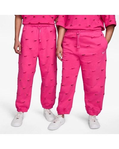 Nike X Jacquemus Swoosh Trousers Cotton - Pink