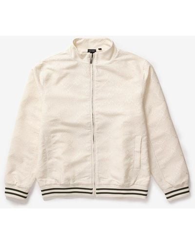 Daily Paper Shakir Boucle Track Jacket - Natural